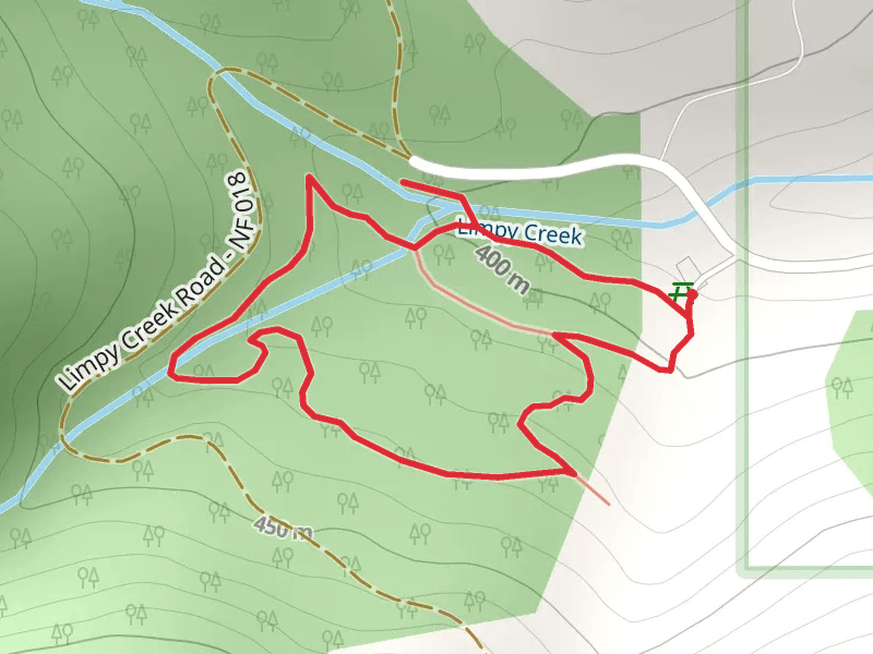 Limpy Botanical Interpretive Loop Trail mobile static map