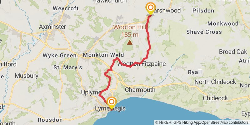 Liberty Trail stage 3 Map