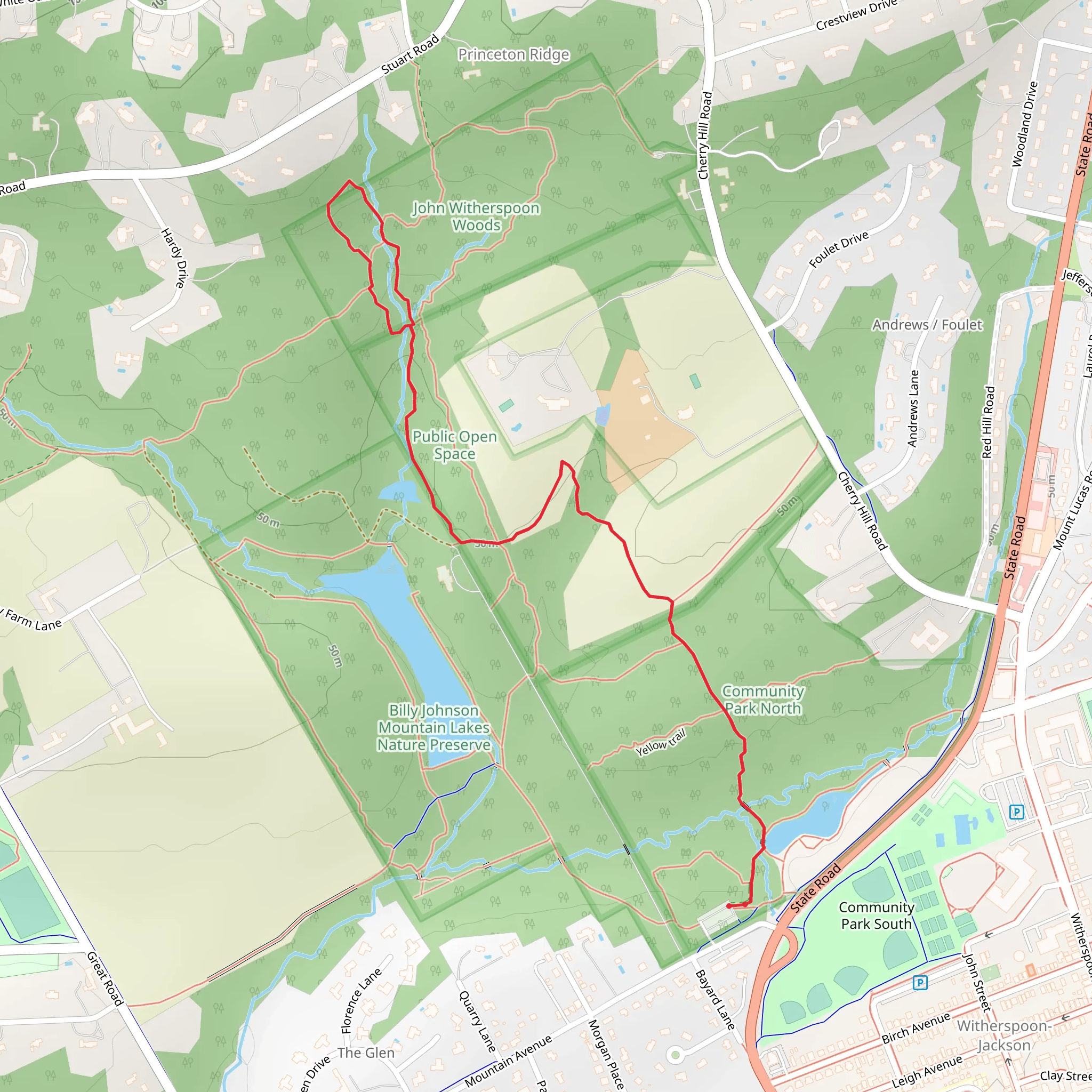 Tusculum Conservation Addit mobile static map