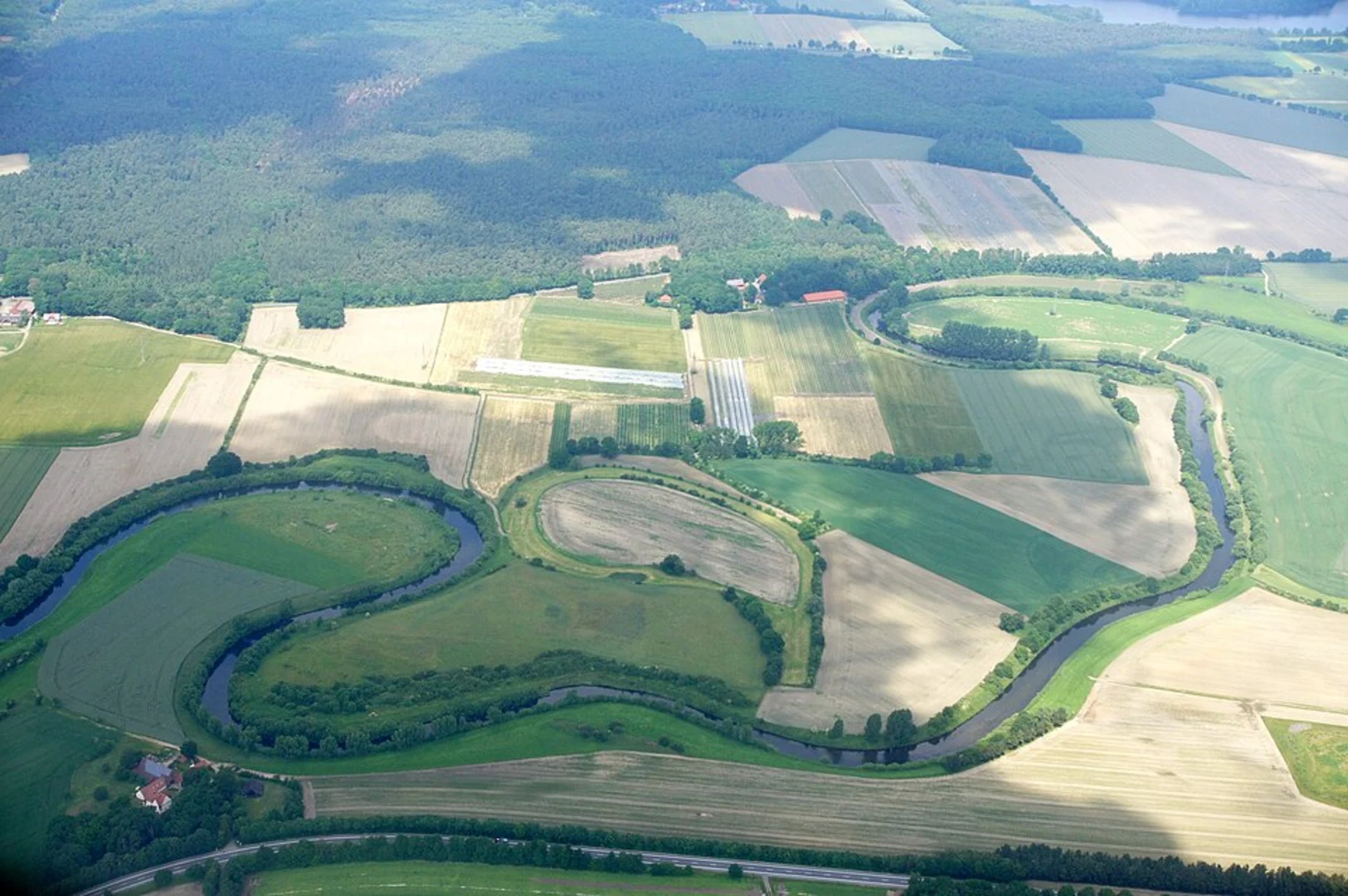 An image depicting the trail Stever via Heimingshof Rundweg A2 and its surrounding area.