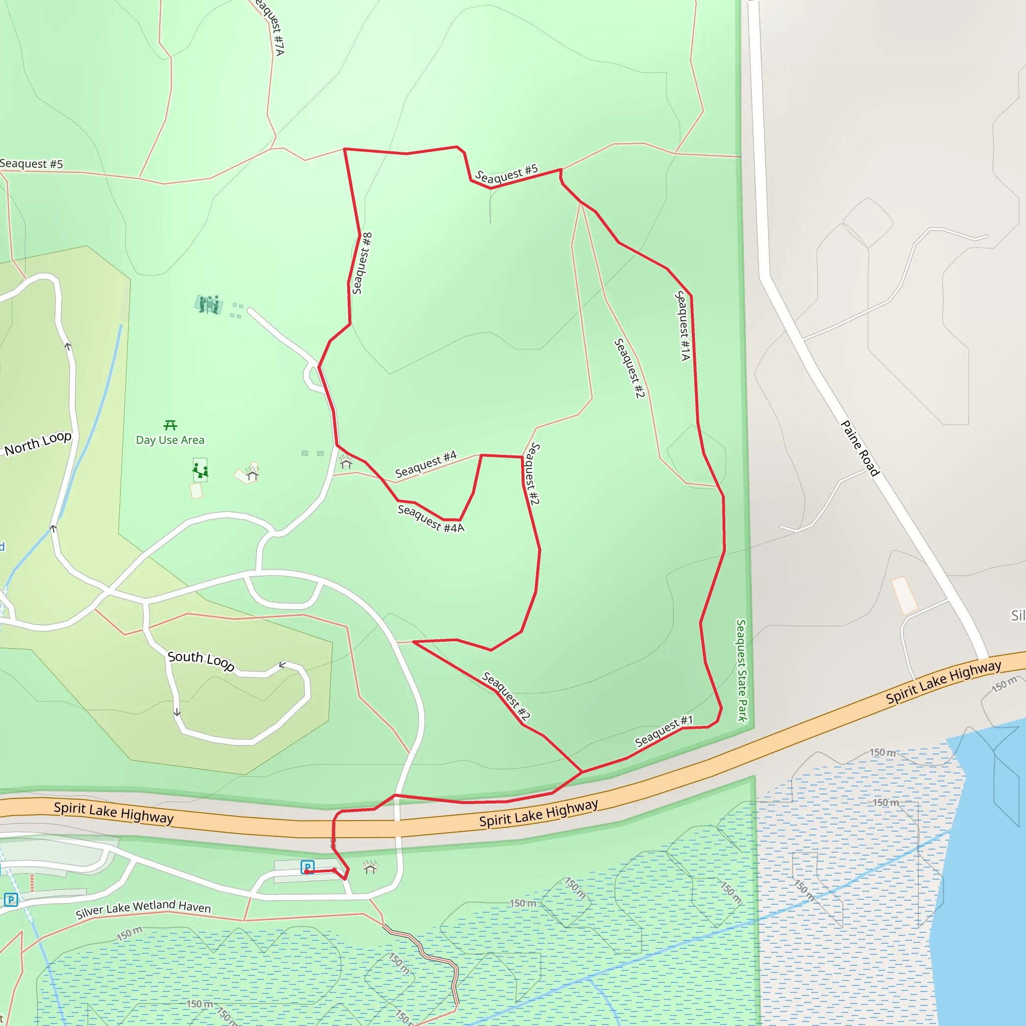 Seaquest 1A Loop mobile static map