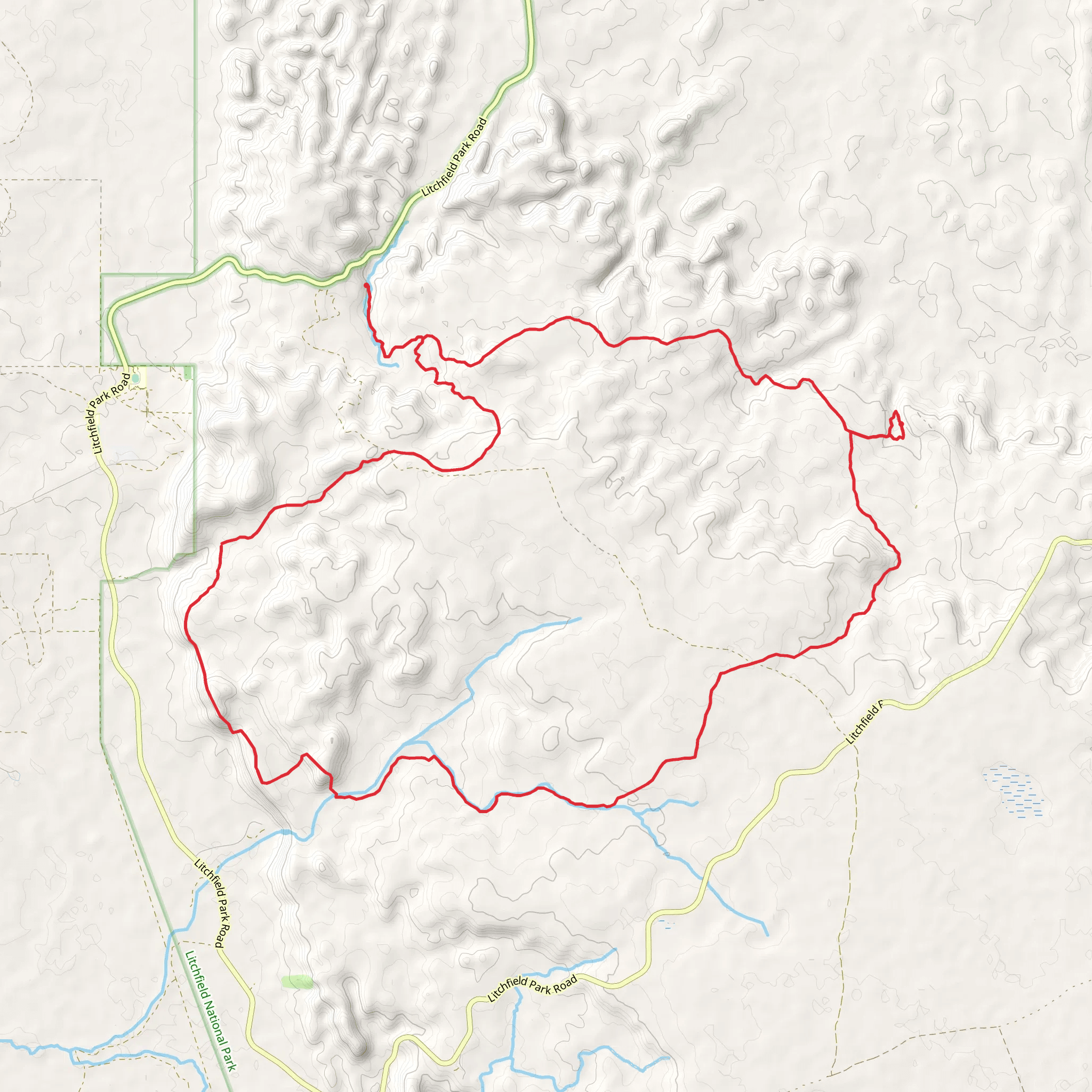 Tabletop Track mobile static map