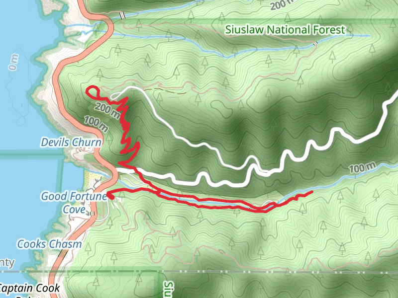 Saint Perpetua, Giant Spruce and Whispering Spruce Loop Trail