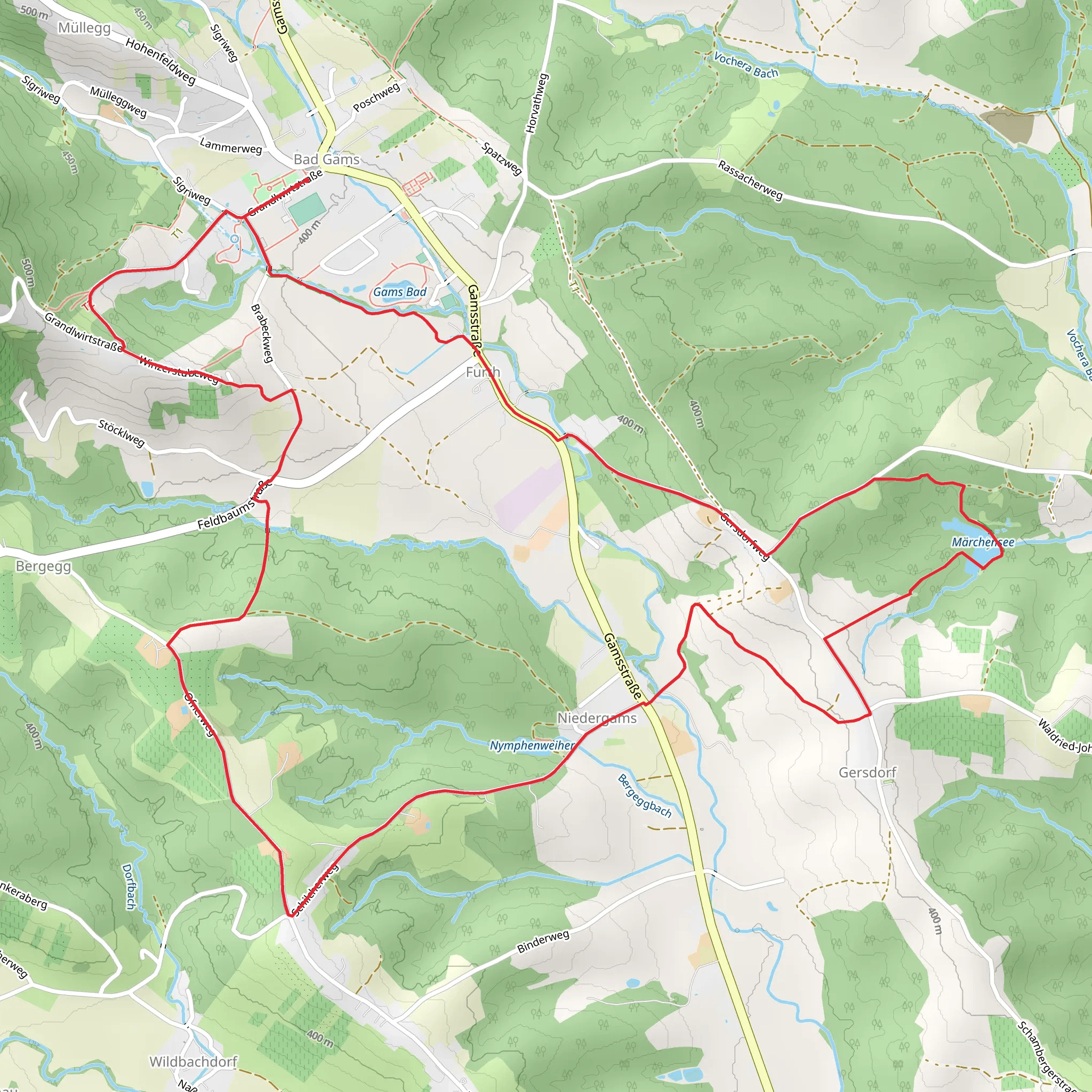 Schilcherkeller Rundweg mobile static map