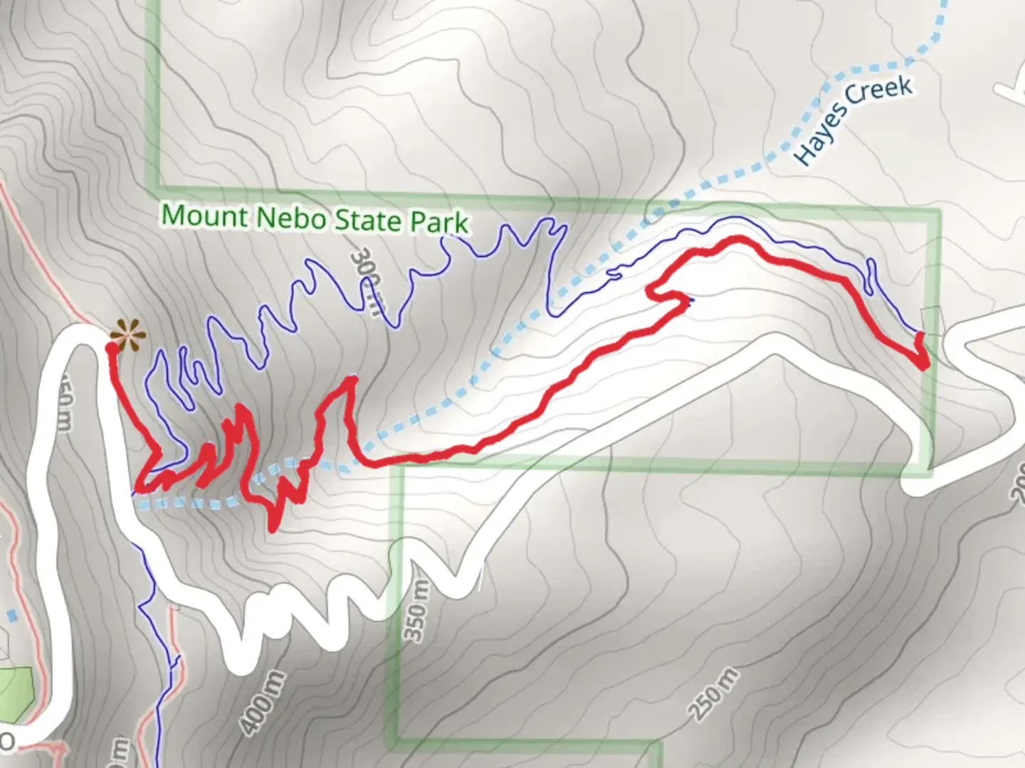 An image depicting the trail Ox Pull and its surrounding area.