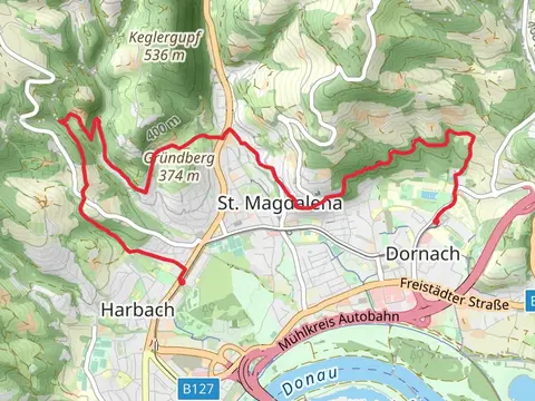 Harbachsiedlung to St Magdalena & JK University