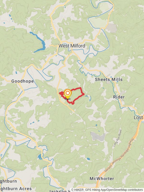 White Oak Loop - Watters Smith Memorial State Park