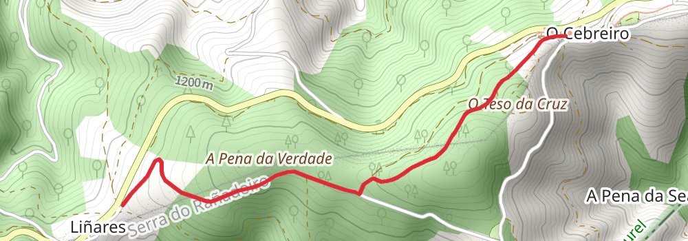 Camino Frances 8-Day Challenging Tour (Hillwalk Tours) alt 1 Map