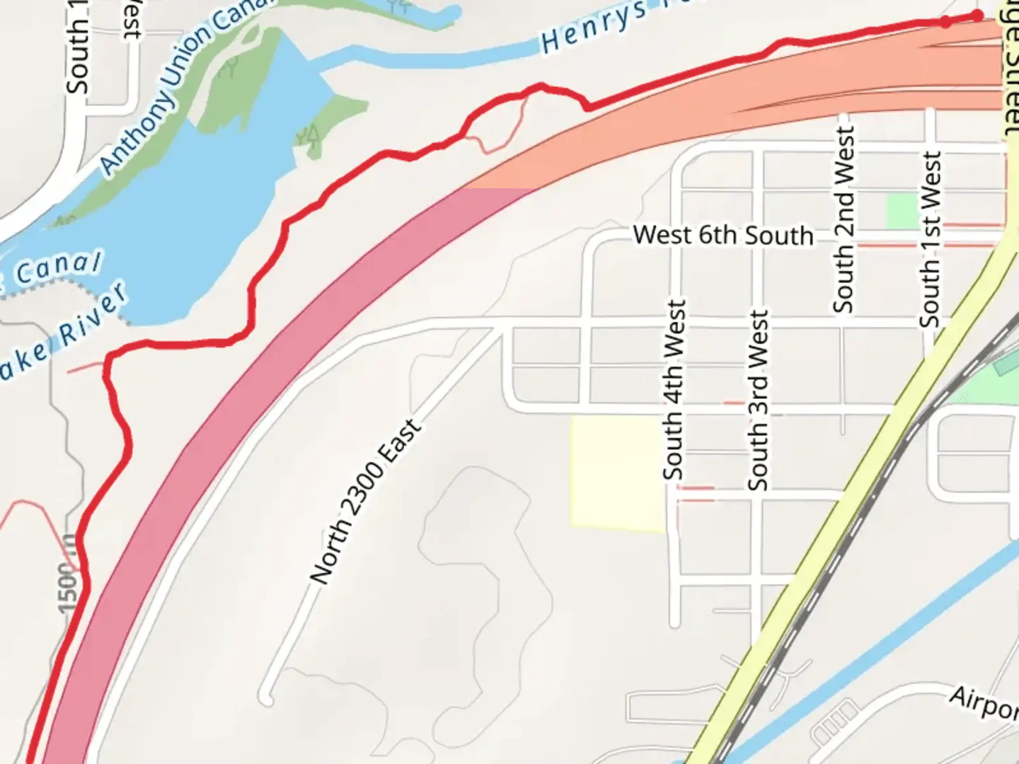 An image depicting the trail Green Belt and its surrounding area.