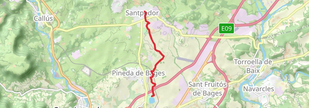 GR 179 Sendero de los Maquis stage 4 Map