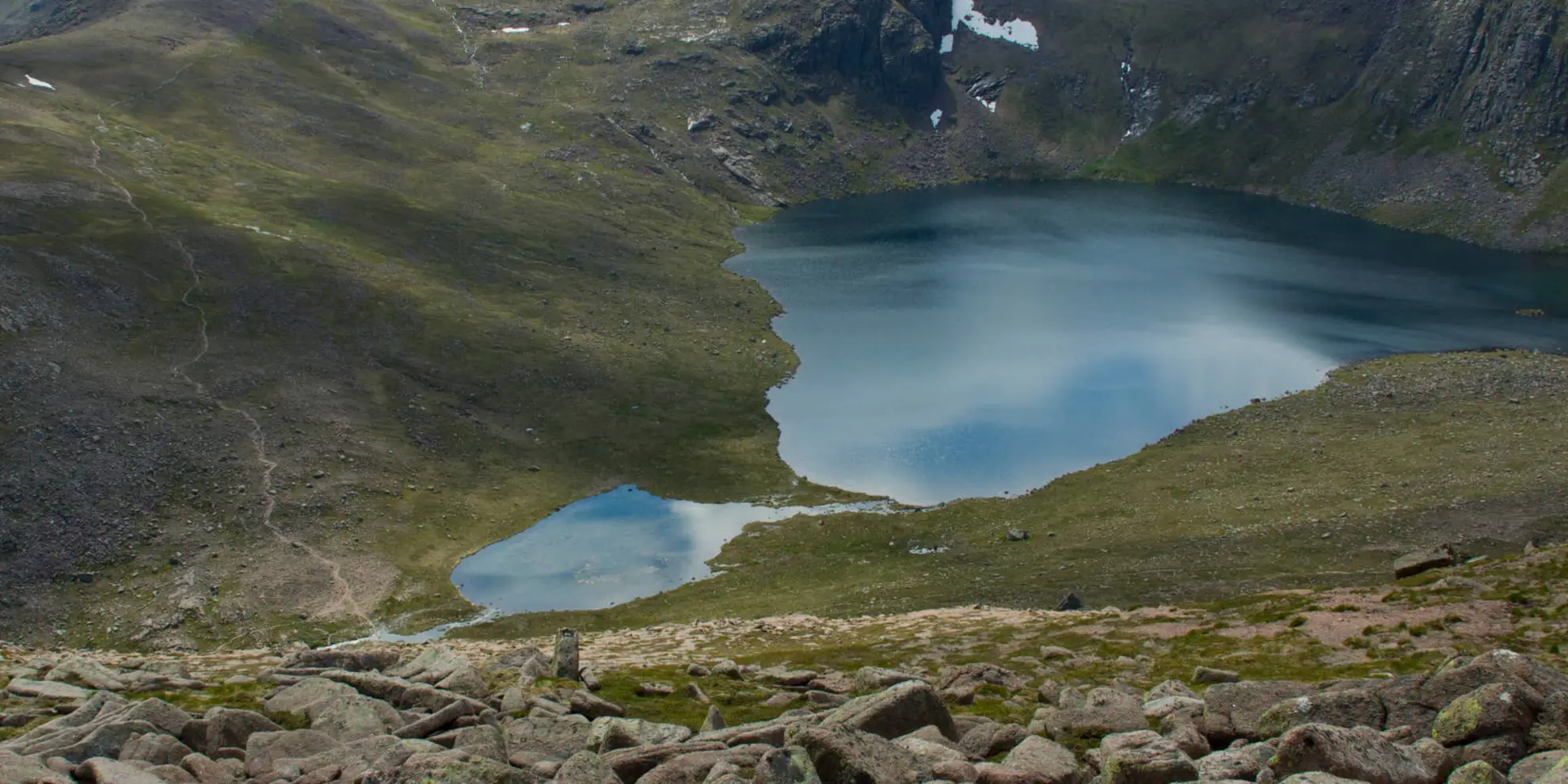 An image depicting the trail Derry Cairngorm Loop From Linn of Dee and its surrounding area.