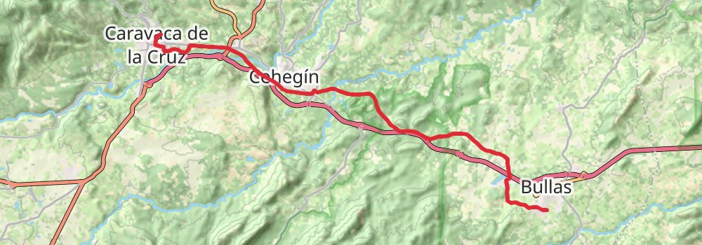 GR 250 Camino del Apóstol stage 8 Map