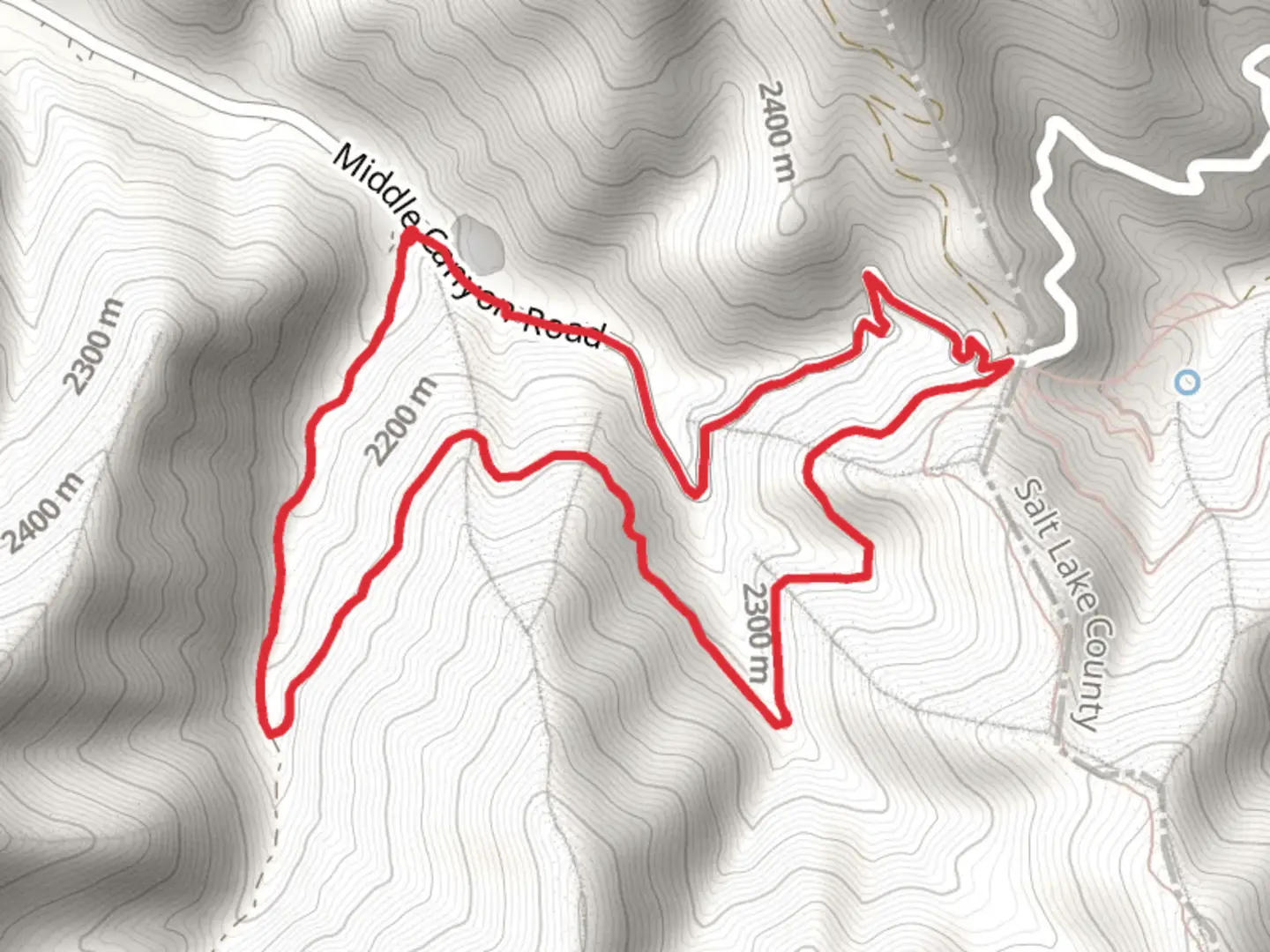 An image depicting the trail White Pine Canyon Road Loop and its surrounding area.