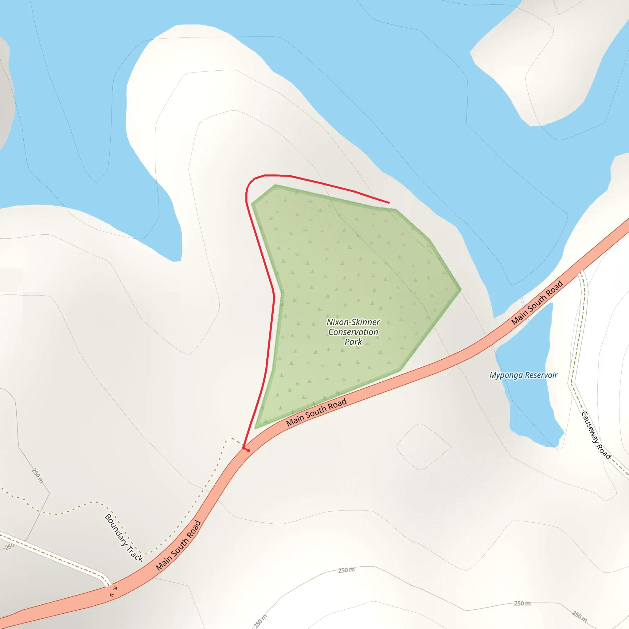 Nixon - Skinner Short Walk mobile static map