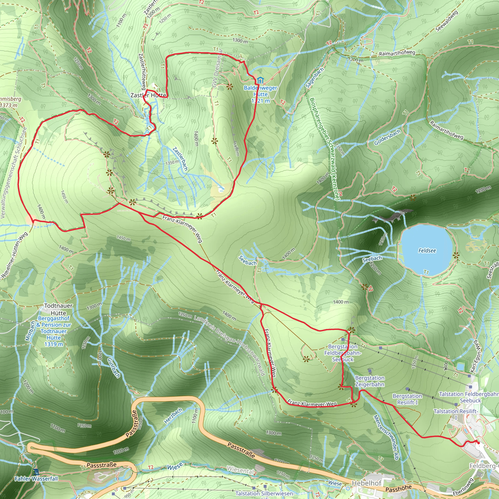 Bismarck-Denkmal and Rinken Loop mobile static map