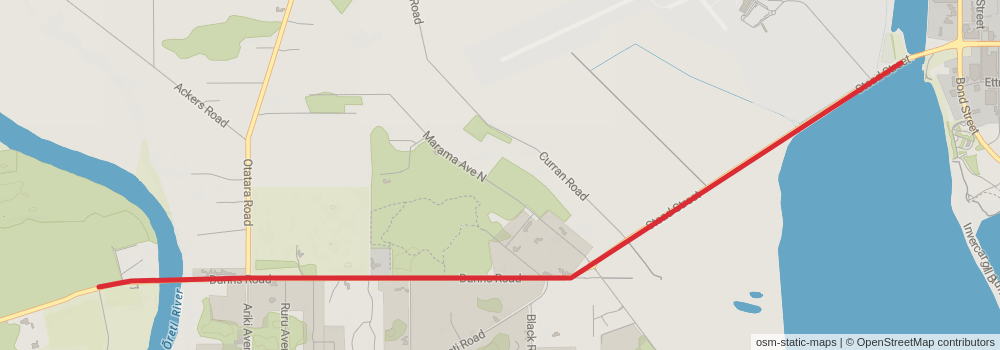 Te Araroa South Island stage 82 Map