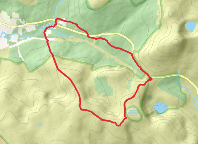 Lough Ferrib mobile static map