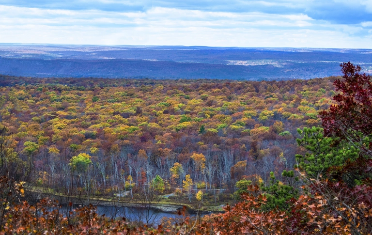 An image depicting the trail Appalachian Trail Section Hike - High Point To Fox Gap and its surrounding area.