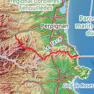 Grande Traversée de la France mobile static map
