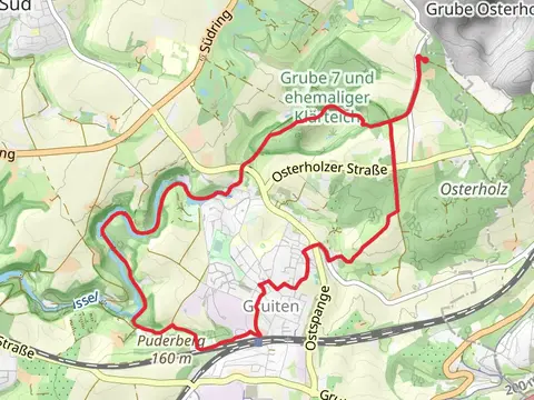 Stipps Teich via Bergischer Weg and Osterholz Rundweg A1