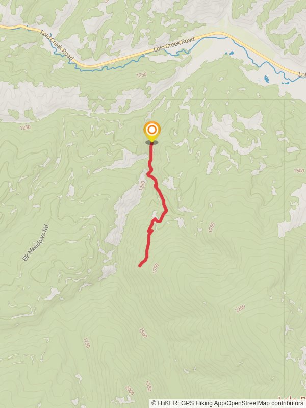South Fork Lolo Creek Trail