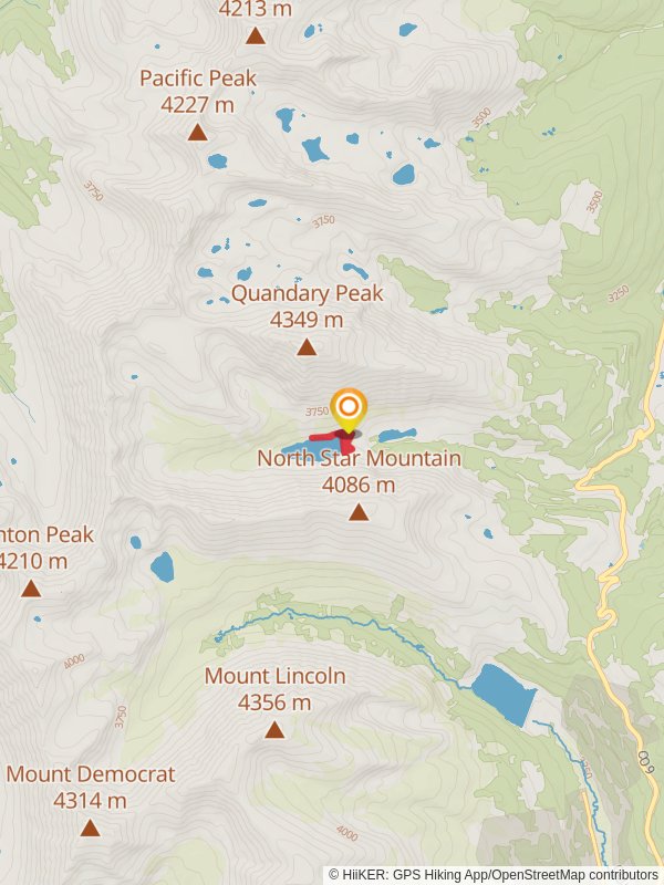 Blue Lakes North Shore Loop Trail