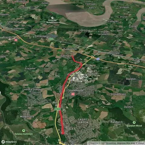 Hike from Ebley to Lazy Goose