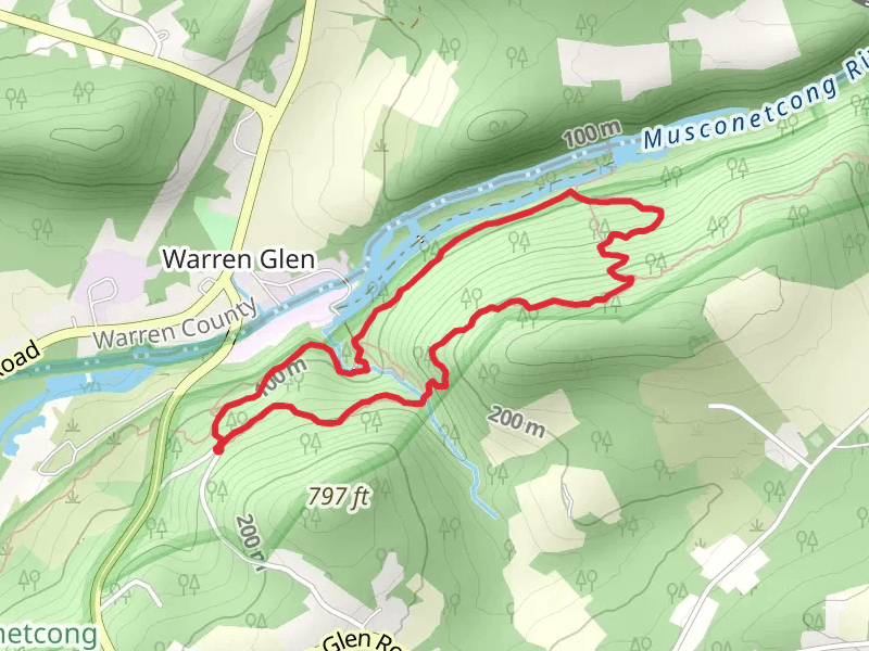 Nature - Gasline - Highlands - Ridge Loop Trail