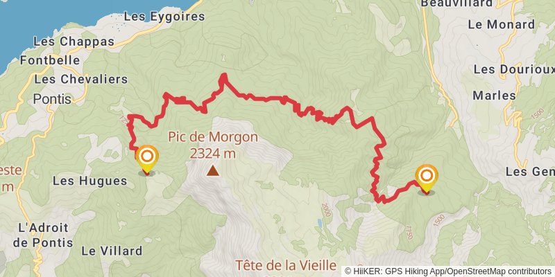 Lac de Serre-Ponçon stage 3 Map