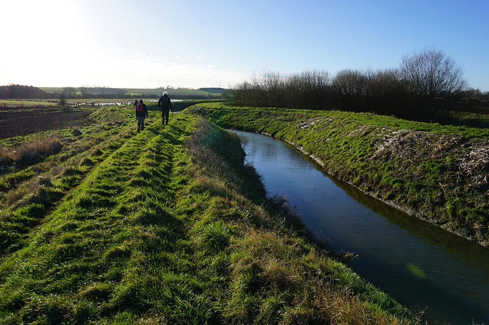 An image depicting the trail Coleby and West Halton Loop and its surrounding area.