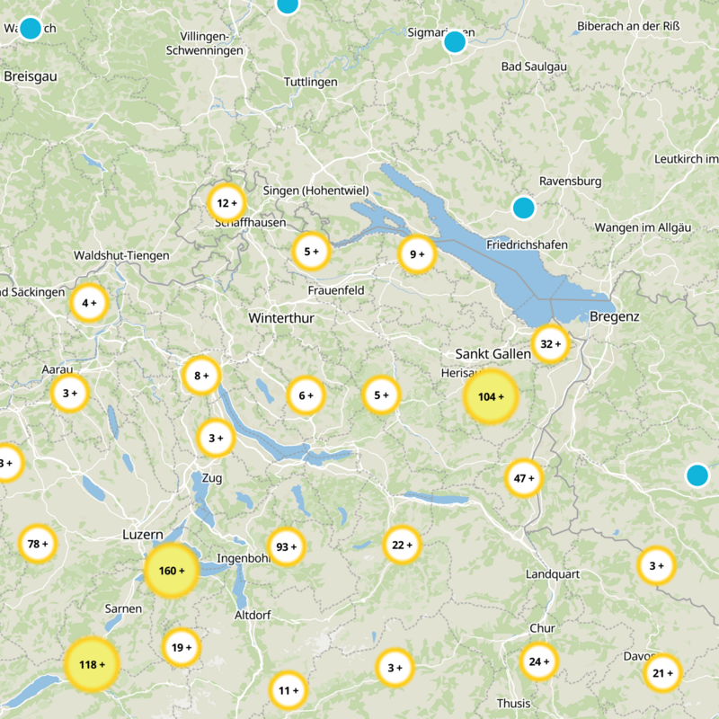 Bezirk Münchwilen Static Map
