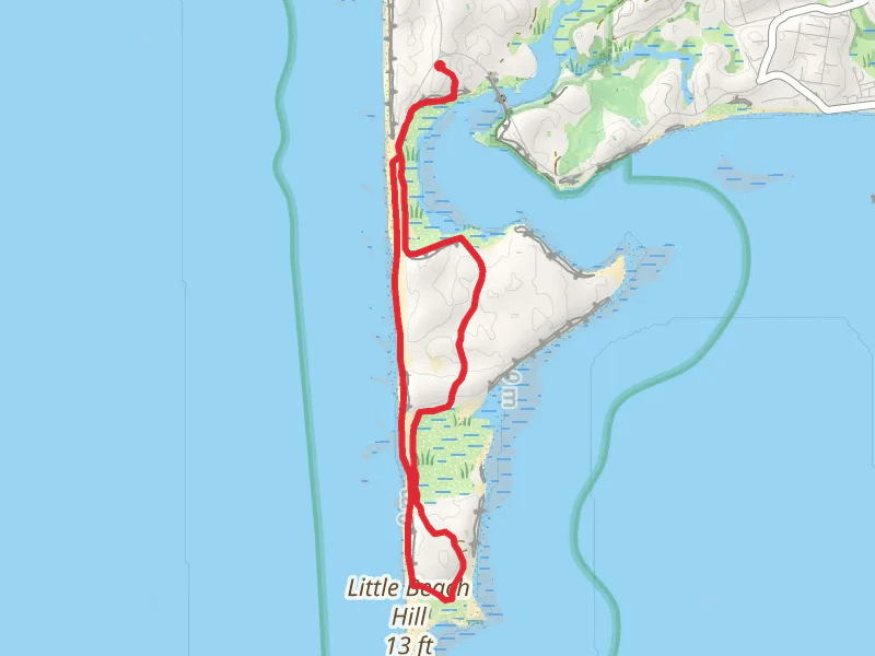 Little Beach Hill Loop Trail