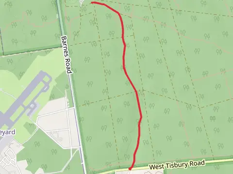 West Tisbury Road North Trail