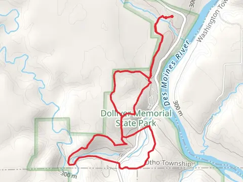 Center Lodge Trail and Copperas Trail Loop