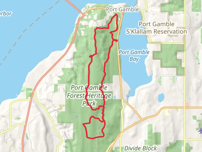 Beaver Pond and Drop Trail