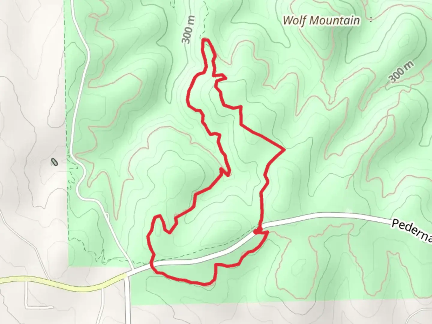 An image depicting the trail Madrone, Juniper Ridge and South Loop Equestrian Trail and its surrounding area.