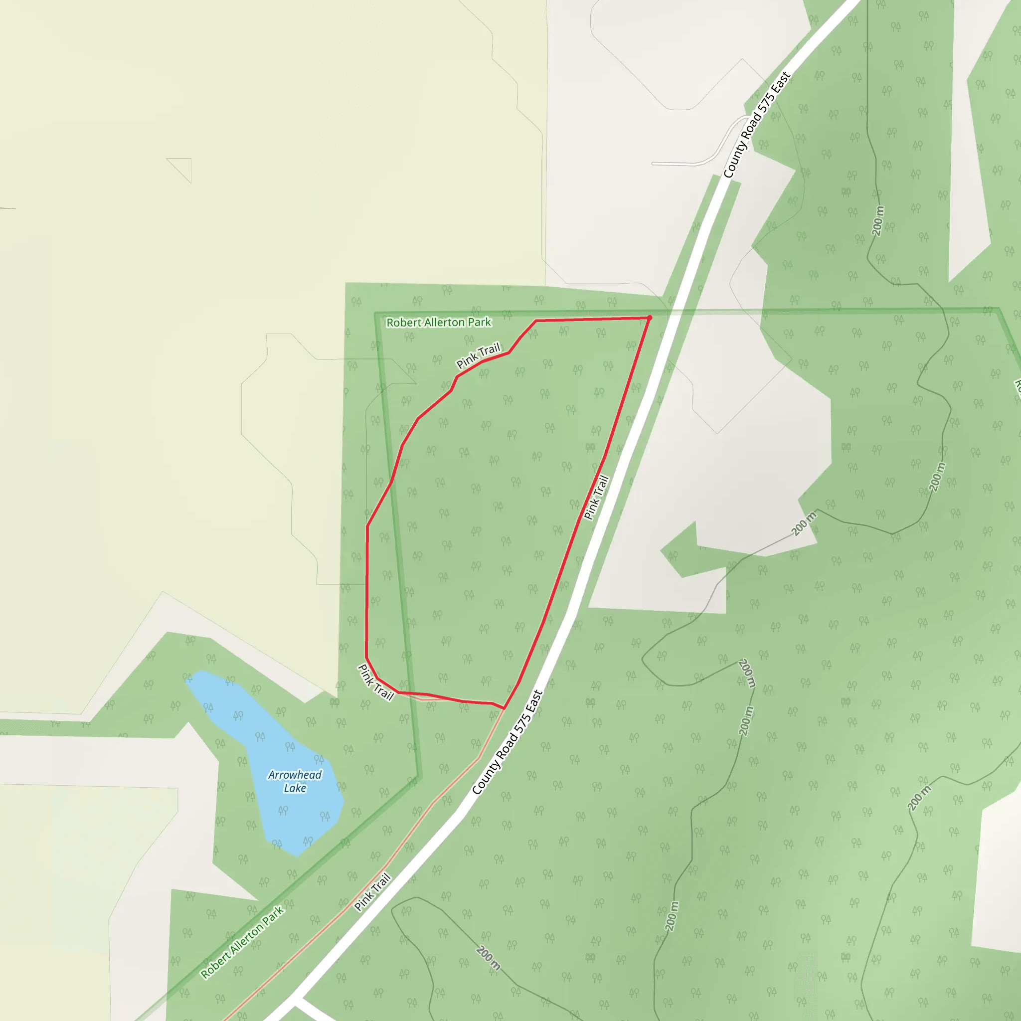 County Farm Road Loop mobile static map