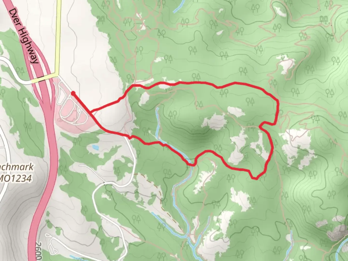 An image depicting the trail Crow Creek - Summit Loop Trail and its surrounding area.