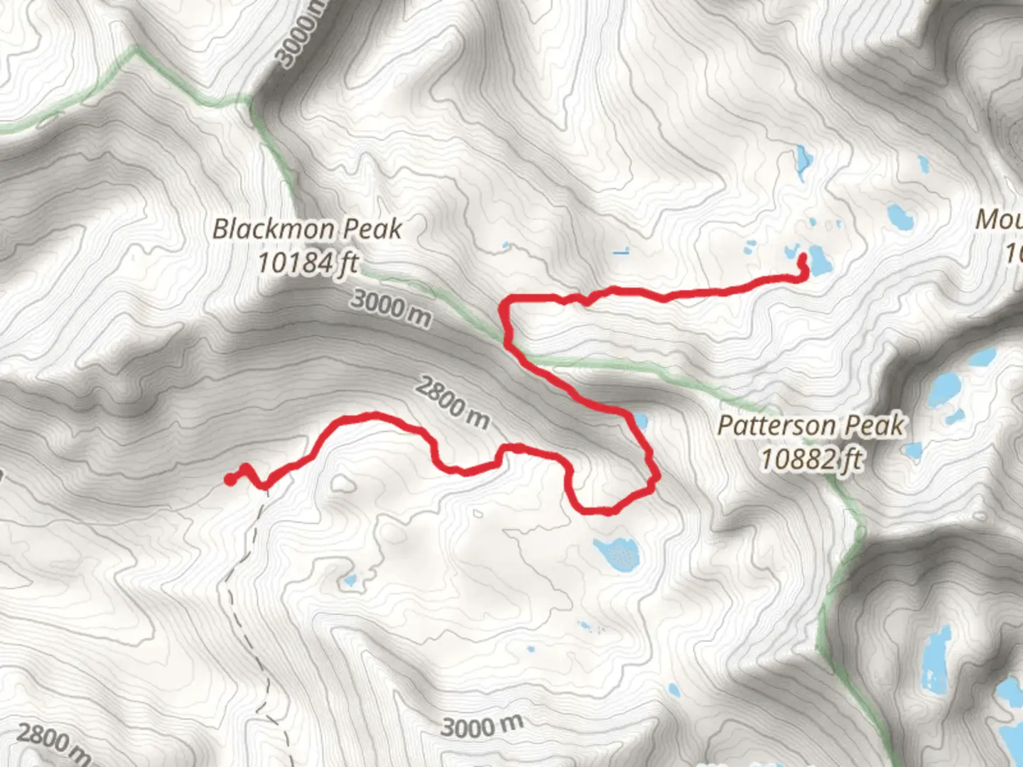 An image depicting the trail Fourth of July Creek and its surrounding area.