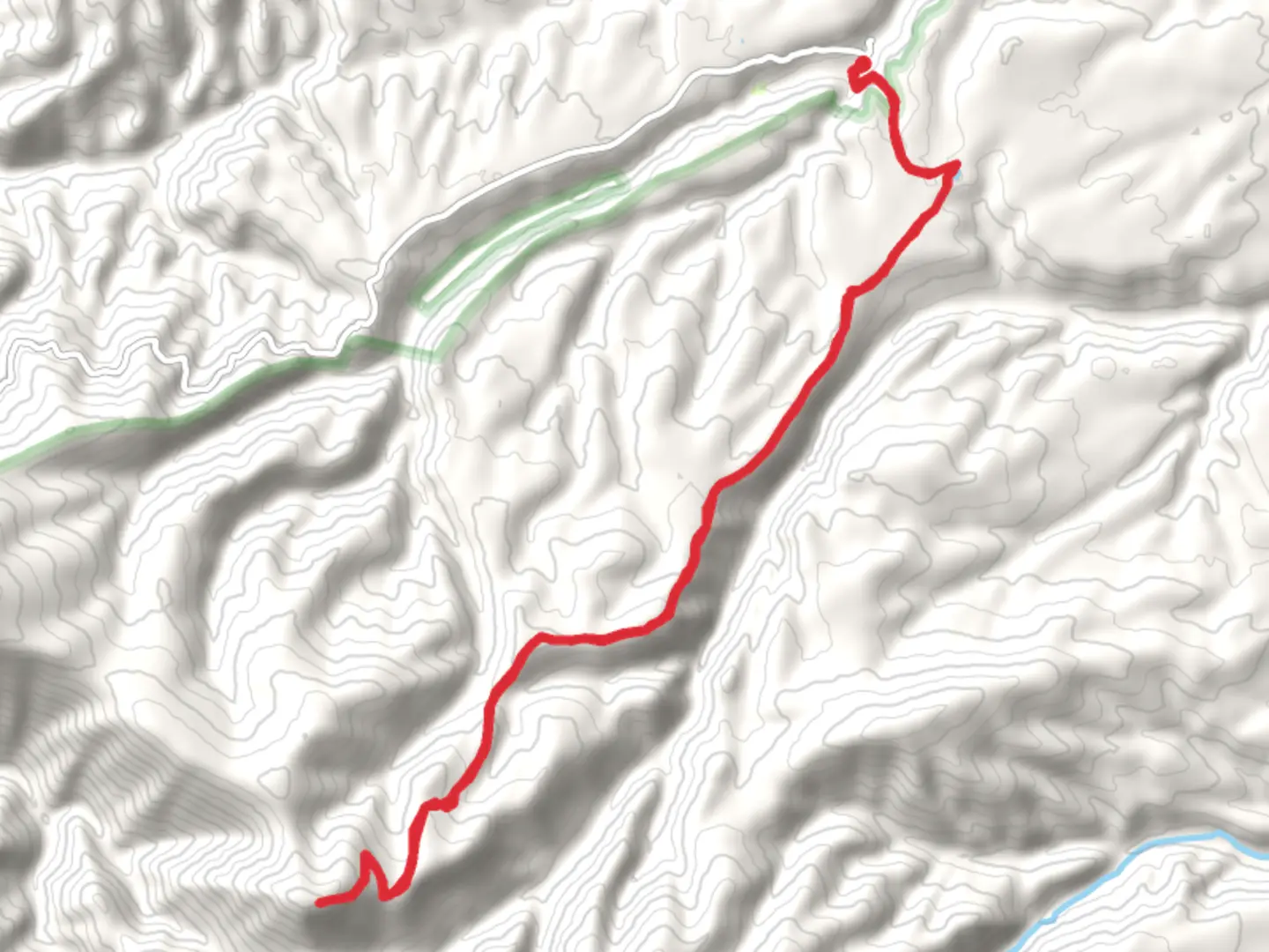 An image depicting the trail Whitewater Baldy, Iron Creek Lake via West Fork Trail and its surrounding area.