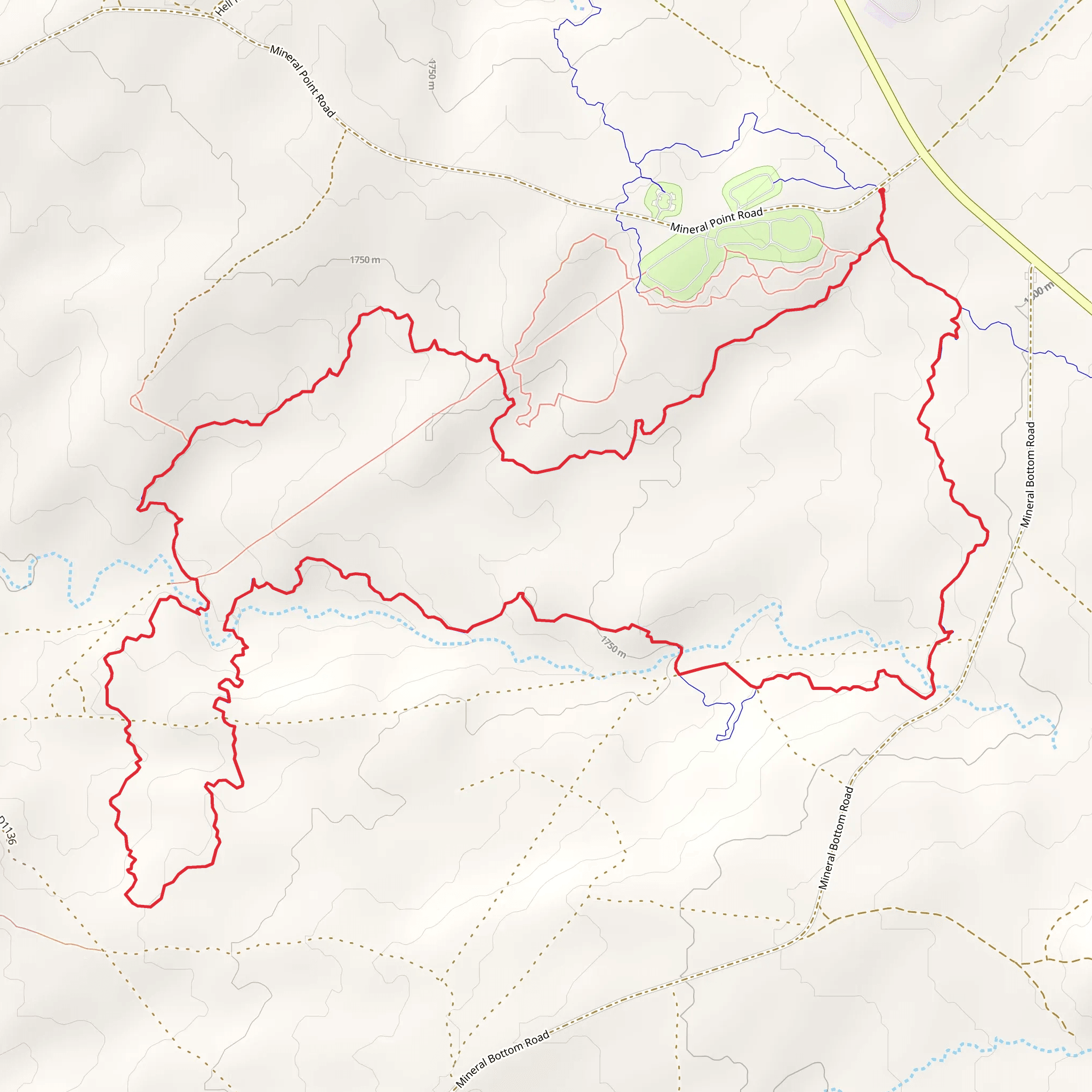 Rodeo Loop mobile static map