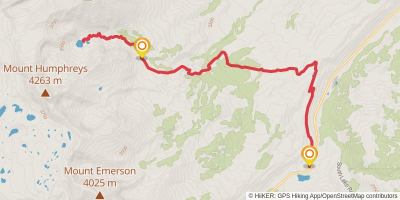 Longley Lake Trail stage 2 Map