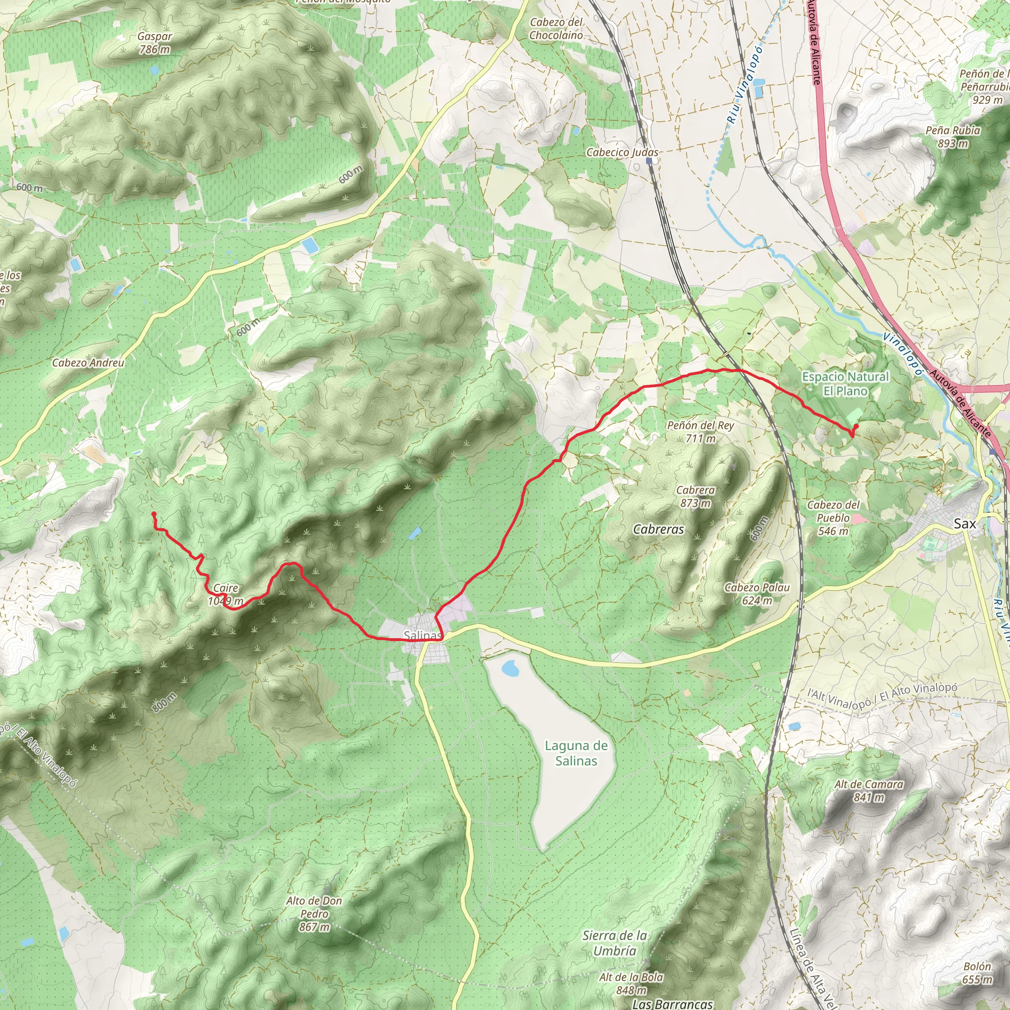 Finca Peña Sol – The Plan PR CV 159 mobile static map
