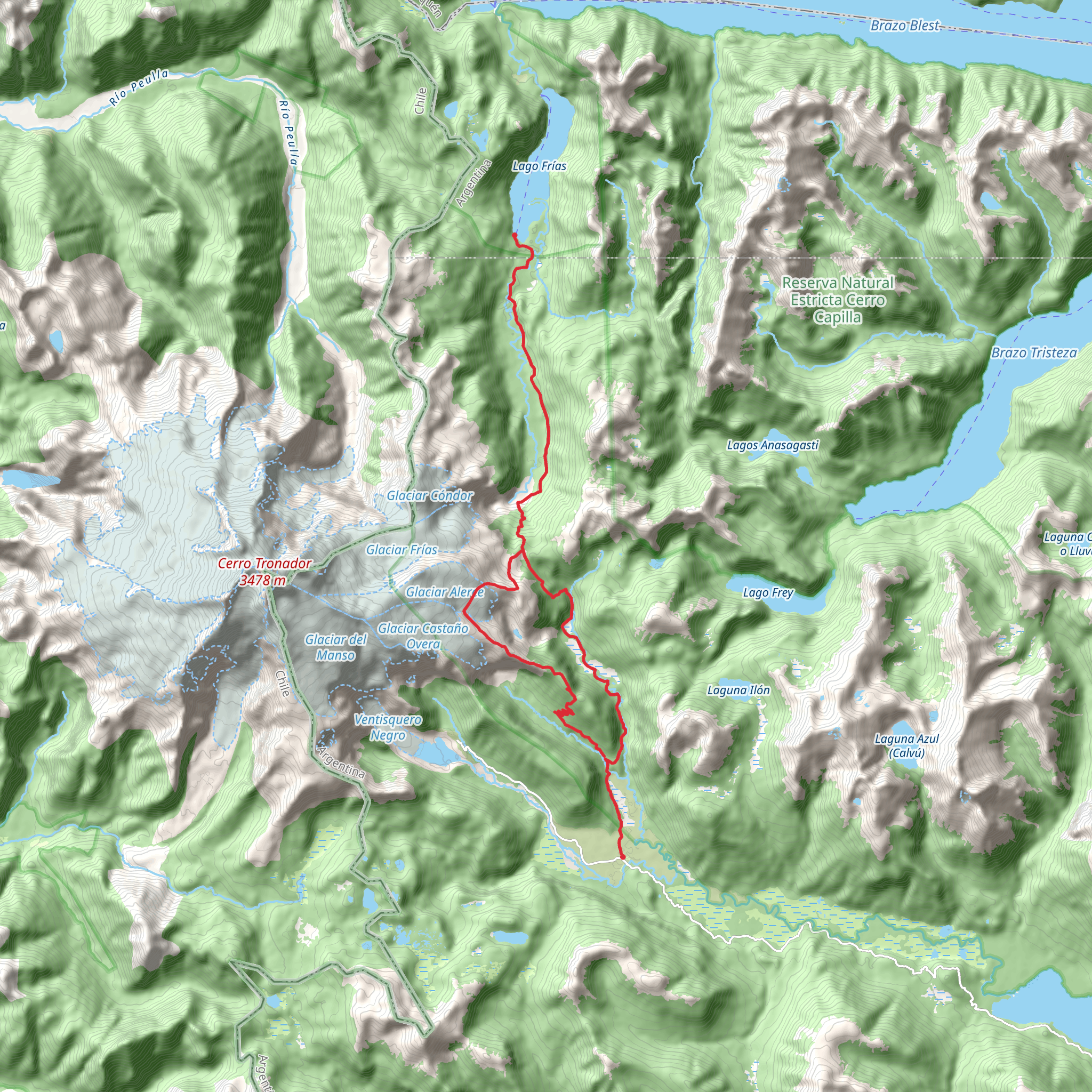 Paso De Las Nubes mobile static map