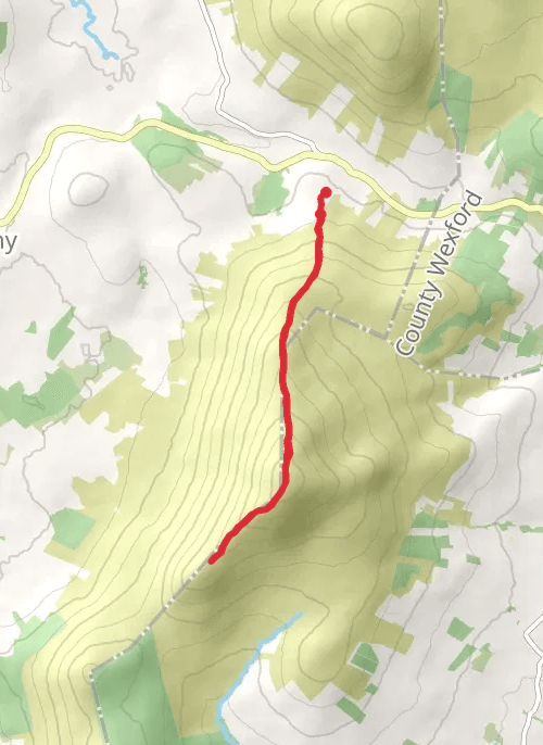 Blackstair and Caher Roes Den mobile static map