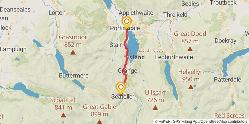 St Bega's Way stage 3 Map