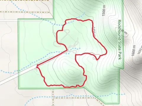 Jasper Trail and Thunder Egg Trail Loop