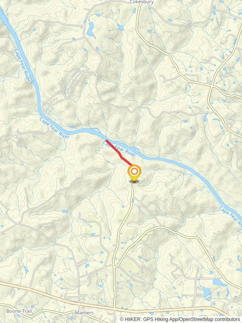 An image depicting the trail Northington Ferry Trail and its surrounding area.