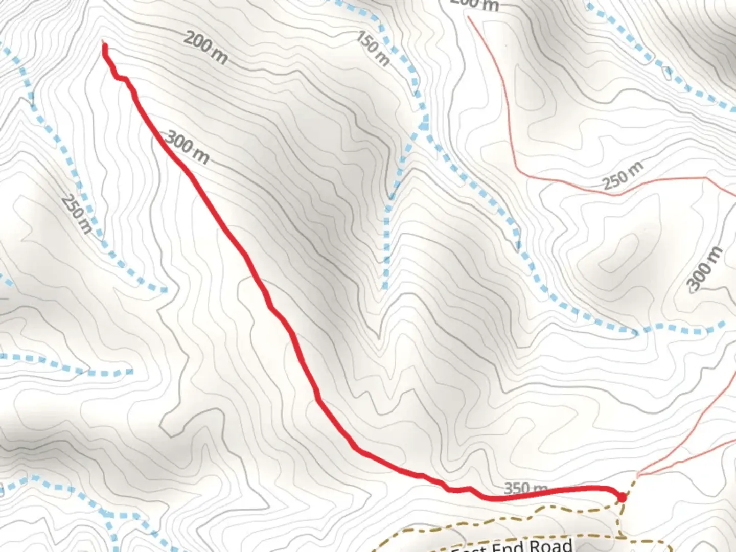 An image depicting the trail China Pines Trail and its surrounding area.