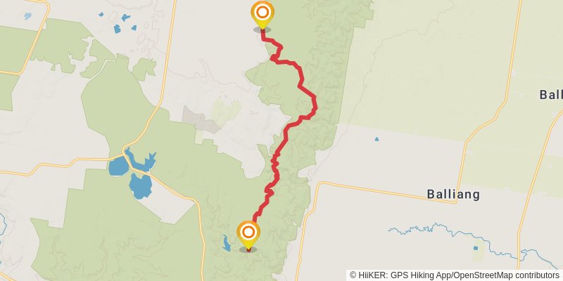 Burchell Trail stage 2 Map